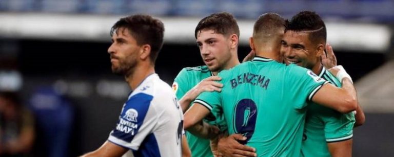 La genialidad de Benzema afianza el liderato del Real Madrid tras el tropiezo del FC Barcelona