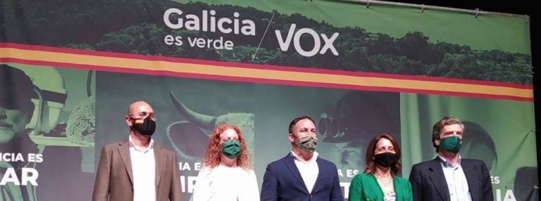 «VOX dará la sorpresa en Galicia. No tememos a las encuestas ni a la incitación al odio y amenazas»