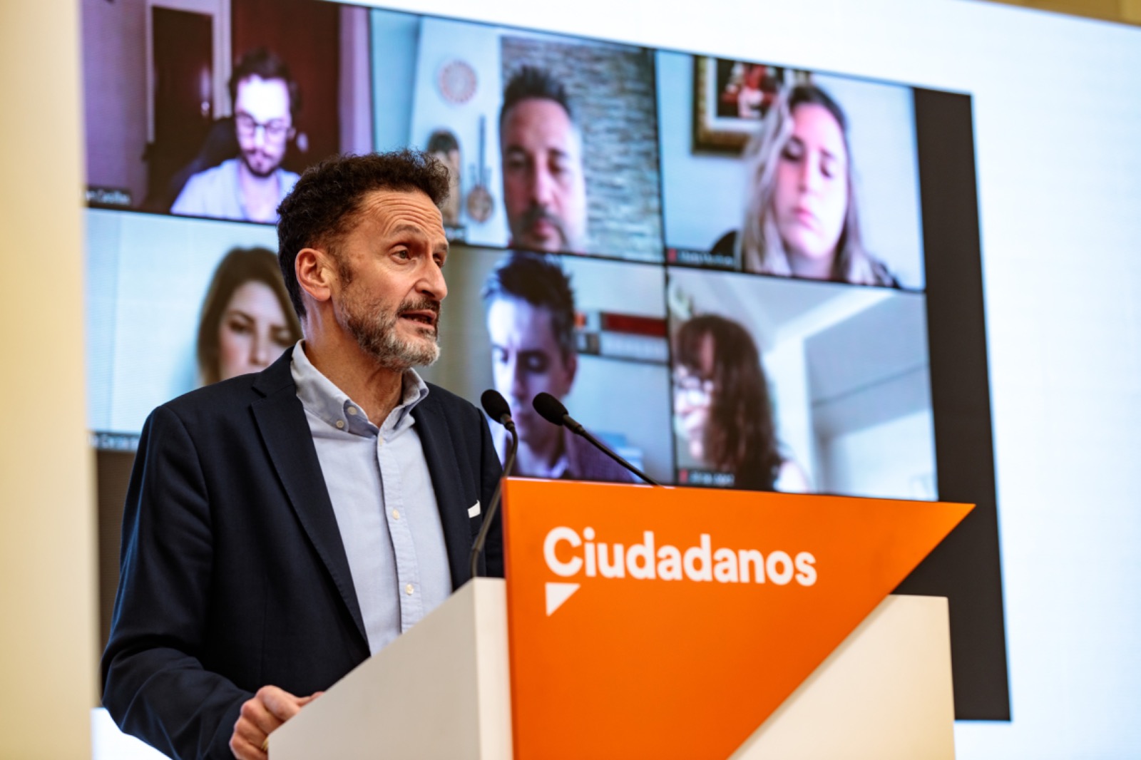FOTOGRAFÍA. MADRID (ESPAÑA), 01.06.2020. el portavoz adjunto de Cs en el Congreso, Edmundo Bal. Ñ Pueblo (2)