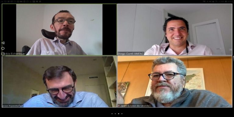 Echenique condiciona el apoyo al sector automóvil con el «compromiso» con el plan comunista
