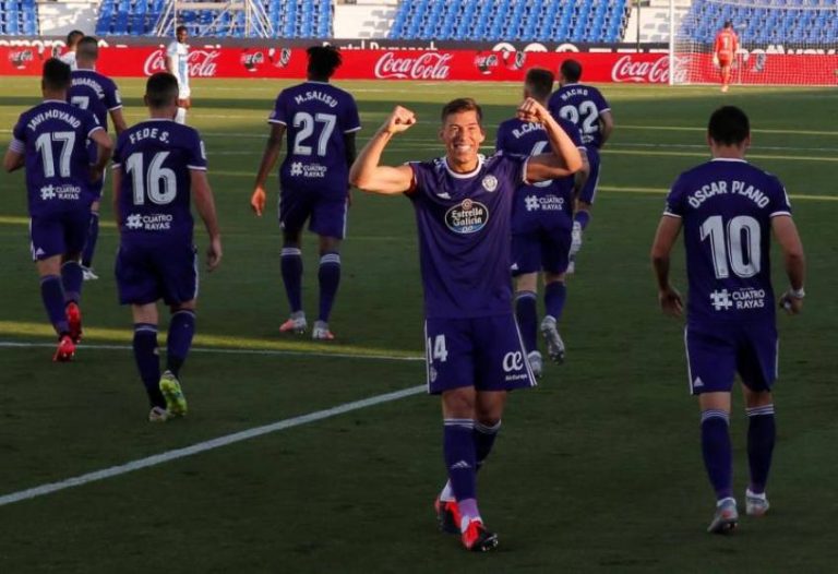 Valladolid suma tres puntos vitales en la pelea por seguir en la máxima categoría del fútbol español