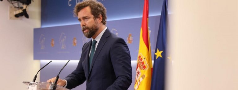 VOX abandona la «Reconstrucción»: «El Gobierno la quiere convertir en comisión de exculpación»