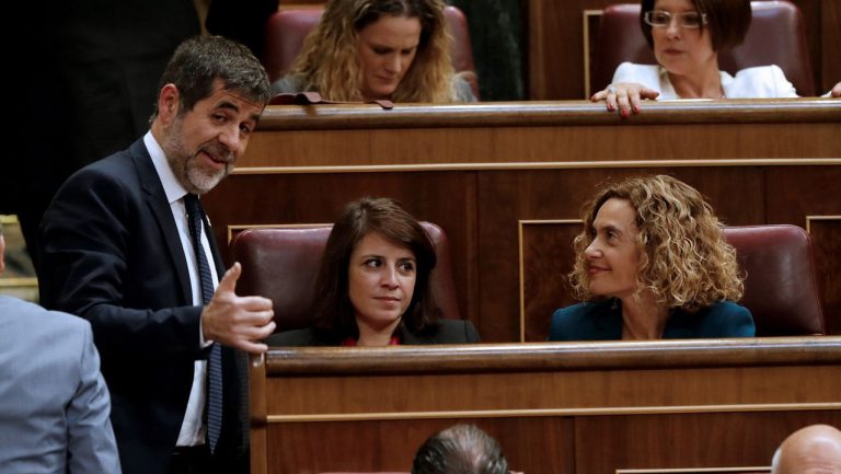 La Justicia desestima el recurso del preso golpista Jordi Sánchez y avala su suspensión como diputado 