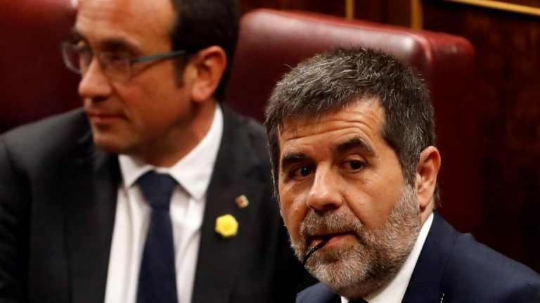 El preso separatista Jordi Sánchez exige «eliminar el delito de sedición» en España y «rebajar las penas»