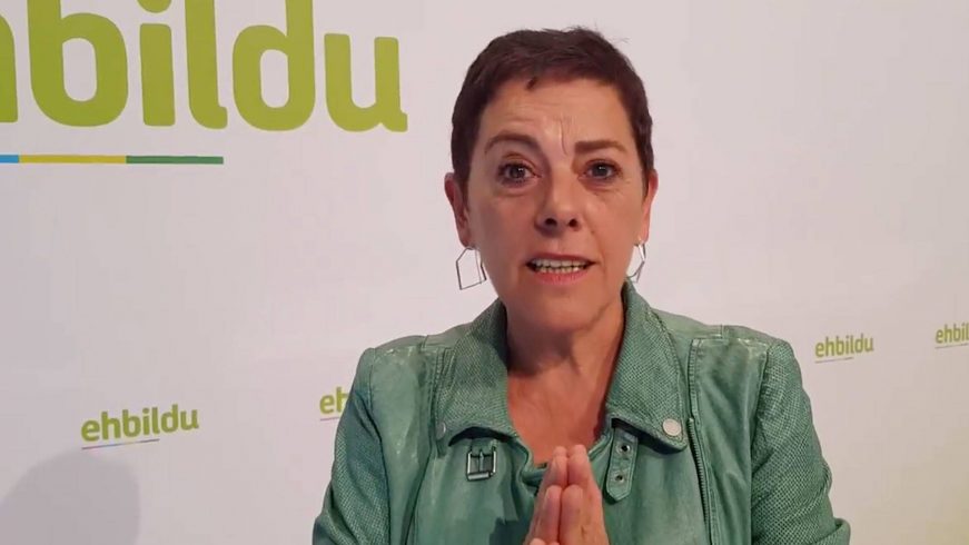 FOTOGRAFÍA. PAÍS VASCO (ESPAÑA), ENERO DE 2020. Aquí está Mertxe Aizpurua, la portavoz de la formación política de los herederos políticas de la banda terrorista comunista ETA. Efe