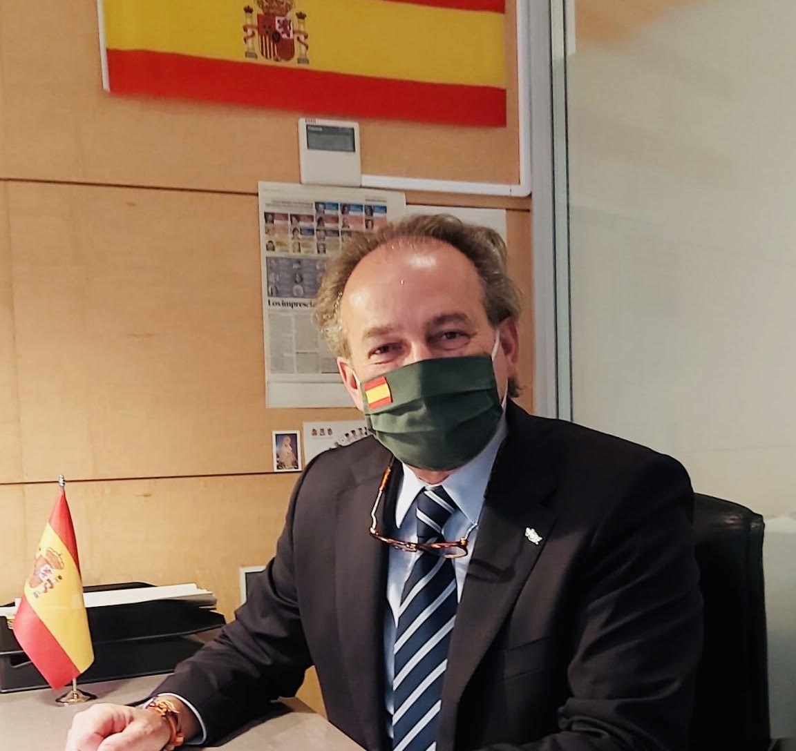 FOTOGRAFÍA. VALENCIA (ESPAÑA), 08.06.2020. José Luis Aguirre, diputado del Grupo Parlamentario VOX en las Cortes Valencianas. Lasvocesdelpueblo (Ñ Pueblo)