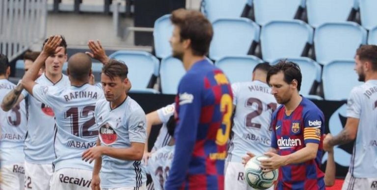 El daño pudo ser mayor para FF Barcelona. El Celta falló casi a puerta vacía la última acción (2-2)