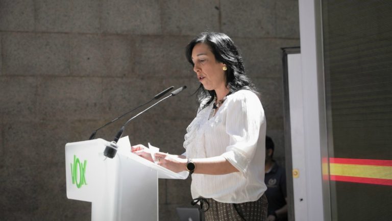 Amaia Martínez (VOX), la voz de la mayoría social y patriota en el Parlamento vasco