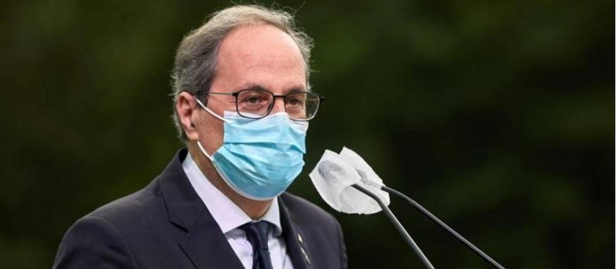 FOTOGRAFÍA. BARCELONA (ESPAÑA), 14.07.230202. El inhabilitado presidente del Gobierno separatista de la Generalidad de Cataluña, Joaquim Torra Pla, alias Quim Torra. Efe