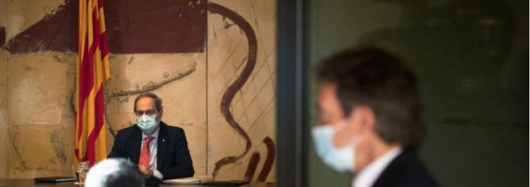 Torra se esconde detrás del covid y rehúsa la convocatoria de elecciones en Cataluña tras el verano
