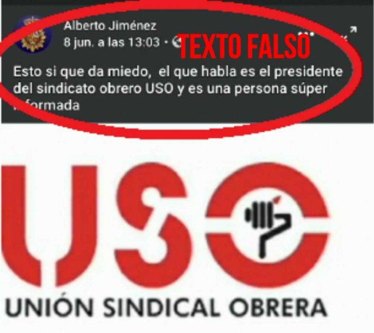 Difunden un audio rotundamente falso sobre el sindicato USO para acabar con Podemos y Pablo Iglesias