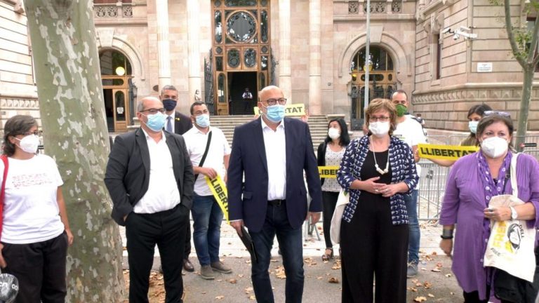 Los acusados golpistas separatistas reprochan a la Justicia su «mala fe, venganza y escarnio»