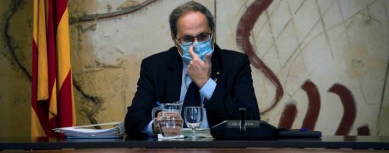 Torra planta a Sánchez por la «presencia del rey» y por la situación del covid en Cataluña