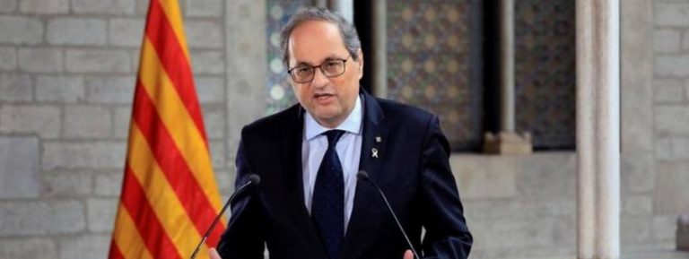 El Tribunal Supremo confirma la sanción de 3 multas de la JEC a Joaquim Torra Pla por «infringir el deber de neutralidad política»