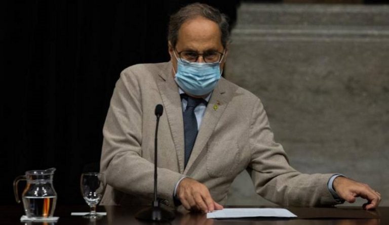 Torra: No quiero «hacerme fotografías sin sentido» con el Gobierno Sánchez y el rey Felipe VI de España