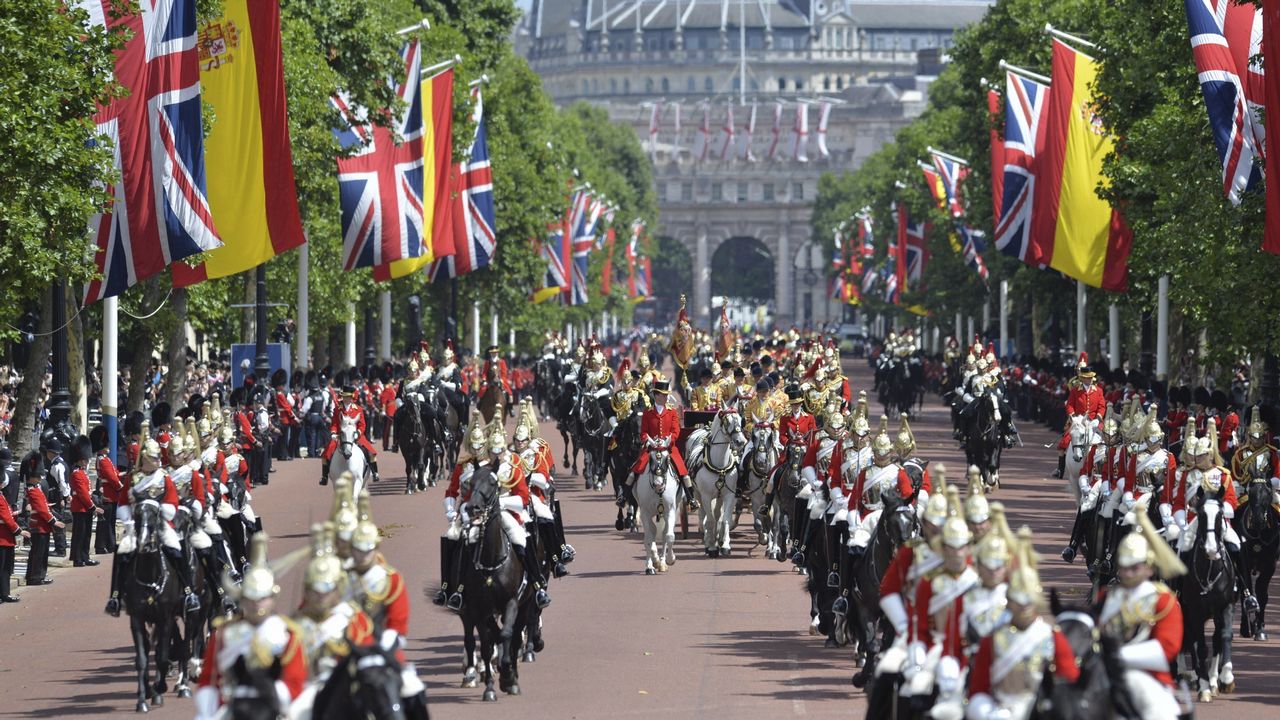 FOTOGRAFÍA. LONDRES (REINO UNIDO), 11.07.2017. Londres engalanada durante la visita de los Reyes. Efe (1)