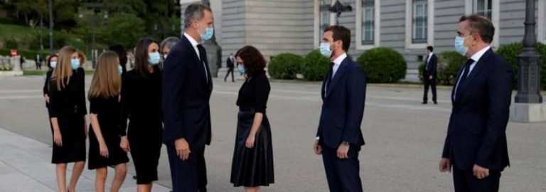 El funeral por las víctimas del coronavirus en la la «Almudena» no tenía carácter de Estado