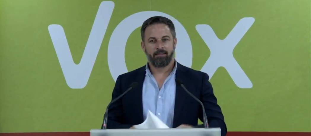 FOTOGRAFÍA. MADRID (ESPAÑA), 12.07.2020. El presidente de la tercera fuerza política en España, Santiago Abascal Conde (VOX). Ñ Pueblo