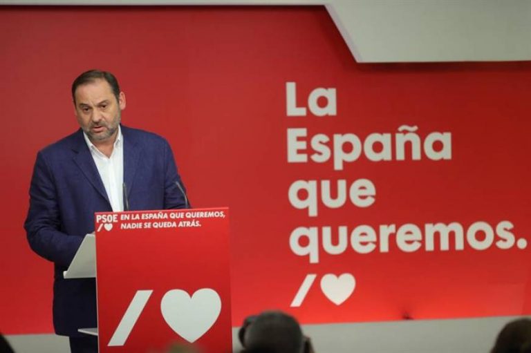 Ábalos: «El PSOE no ha ido para atrás». La alianza PP+Ciudadanos ha fracasado en el País Vasco