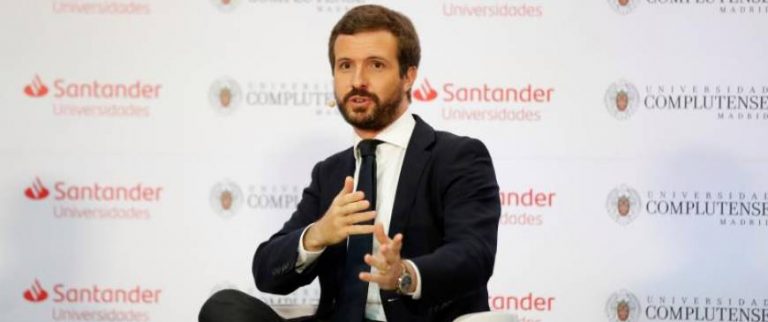 Casado: «Sánchez llega sin los deberes hechos» a Bruselas después de 2 años de «malas políticas»