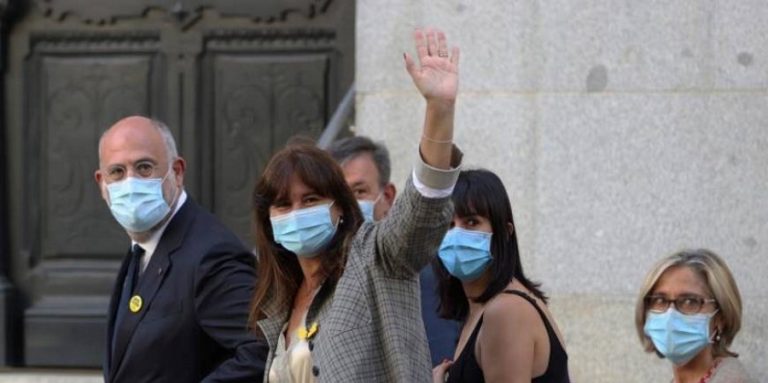 La separatista Laura Borrás (JxCAT) rechaza declarar como «imputada» ante el Tribunal Supremo