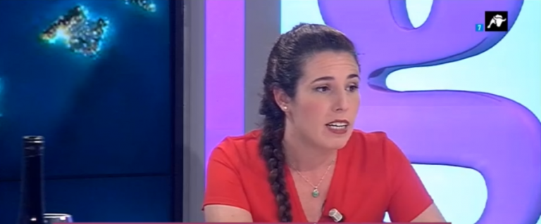 Rocío de Meer: «Me cayó la primera piedra de filoetarras y energúmenos a las 8H. Vale la pena dar la cara»