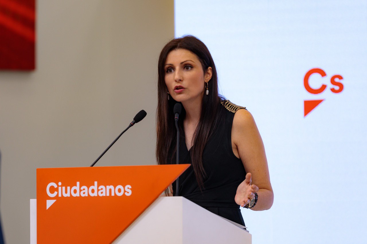 FOTOGRAFÍA. MADRID (ESPAÑA), SEDE DE CIUDADANOS (CS), la líder de Cs en Cataluña y portavoz adjunta del Comité Ejecutivo de Ciudadanos (Cs), Lorena Roldán. (Ñ pueblo) (1)
