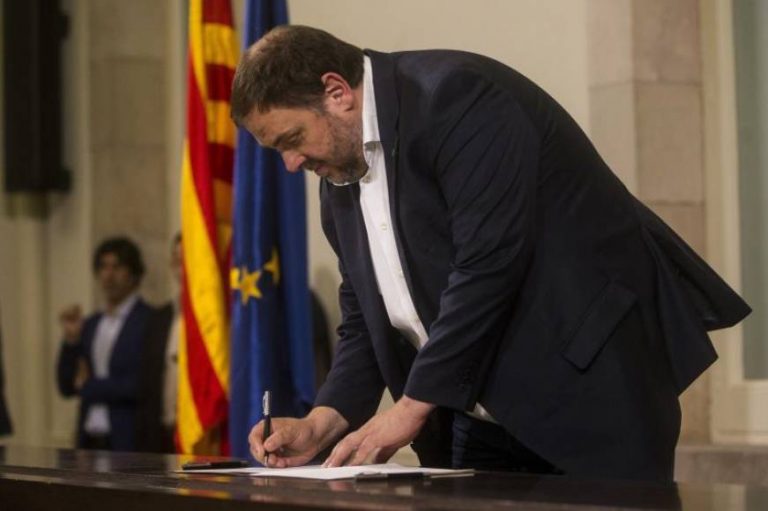 Junqueras: El plan es combinar confrontación por la independencia y gestión del día a día