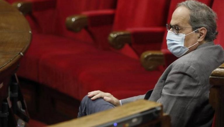 Torra pide por carta a Sánchez una «especial atención a la situación del covid en Cataluña»