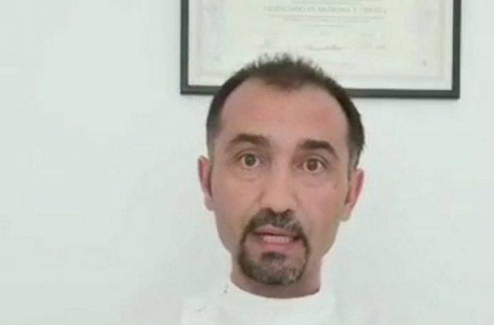 FOTOGRAFÍA. NAVARRA (ESPAÑA), 12.08.2020. Mensaje Doctor Arturo Vinuesa, médico de familia, Medico integrativo, colegiado en navarra, número 5725. Ñ Pueblo
