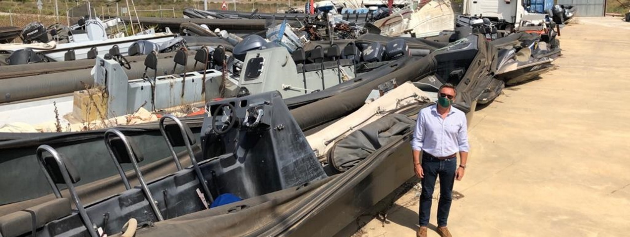 FOTOGRAFÍA. ALGECIRAS (ESPAÑA), 12.08.2020. El diputado de VOX en el Parlamento de Andalucía y presidente de la Comisión de Recuperación, Manuel Gavira. (Ñ Pueblo) (2)