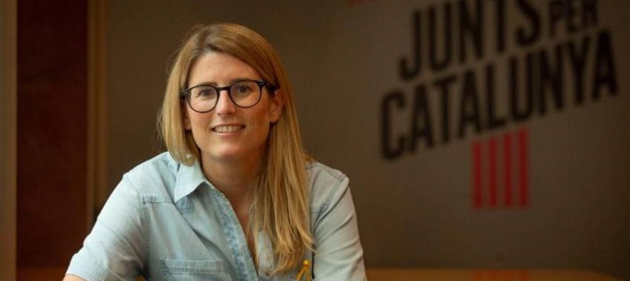 FOTOGRAFÍA. BARCELONA (ESPAÑA), 06.08.2020. La separatista diputada autonómica del partido del prófugo de la Justicia española, expresidente golpista Carles Puigdemont. Efe