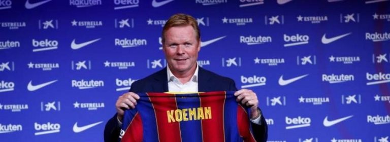 FC Barcelona comunica a Ronald Koeman su destitución tras la derrota ante Vallecas (1-0)