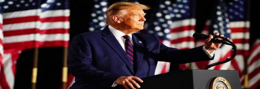 FOTOGRAFÍA. CHARLOTTE (CAROLINA DEL NORTE) EEUU, 27.08.2020. El presidente de Estados Unidos y candidato a la reelección, Donald Trump. Efe
