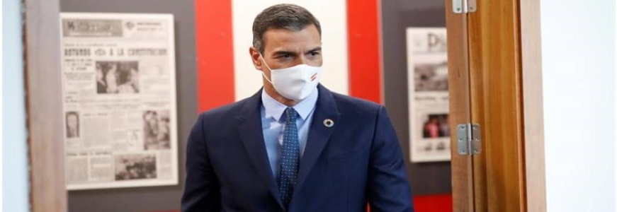 FOTOGRAFÍA. ESPAÑA, AGOSTO DE 2020. El presidente del Gobierno de coalición de ultraizquierda de España, Pedro Sánchez. Efe