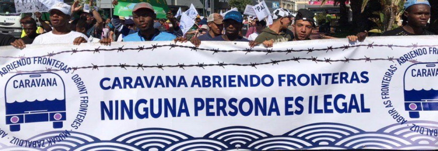 FOTOGRAFÍA. ESPAÑA Y EUROPA. AÑO 2020. «Caravana Abriendo Fronteras» y «Carovane Migranti». Ñ Pueblo (2)