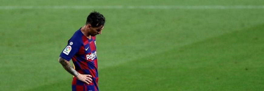FOTOGRAFÍA. ESTADIO CAMPO NUEVO. AÑO 2020. El delantero argentino del FC Barcelona, Leo Messi, en el estadio del Campo Nuevo de FC Barcelona, en Barcelona (Cataluña). Efe