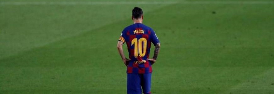 FOTOGRAFÍA. ESTADIO DE FC BARCELONA (BARCELONA) CATALUÑA (ESPAÑA), AÑO 2020. El delantero argentino del FC Barcelona, Leo Messi, en el estadio Campo Nuevo de Barcelona. Efe