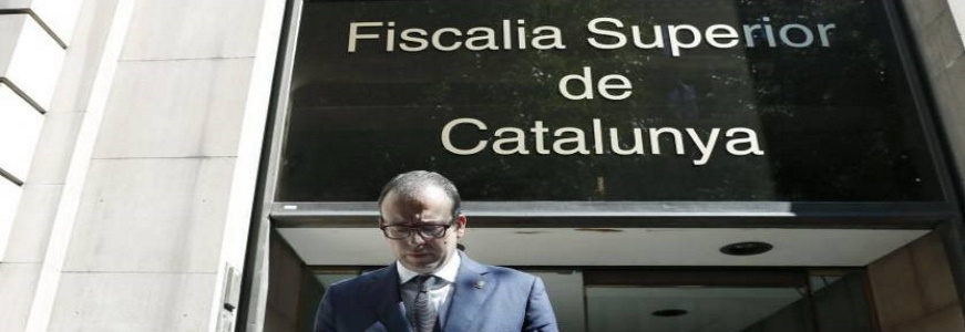 FOTOGRAFÍA. FISCALÍA SUPERIOR DE CATALUÑA (BARCELONA) ESPAÑA, 31.08.2020. Crisis derecha separatista. El portavoz del PDeCAT, Marc Solsona. Efe
