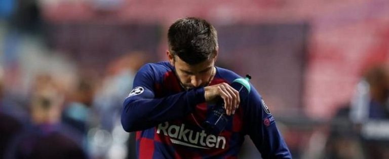 Champions. Baça vs Bayern (2-8). Piqué: «Me ofrezco a dejarlo». «Ahora sí que hemos tocado fondo»