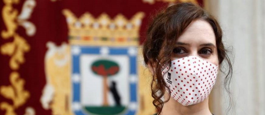 FOTOGRAFÍA. MADRID (ESPAÑA), 15.08.2020. La presidenta de la Comunidad de Madrid, Isabel Díaz Ayuso. Efe