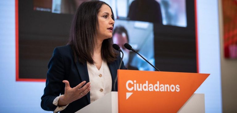 Arrimadas convoca el Comité Ejecutiva Nacional de Cs después de fracasar la moción de censura de Cs con el PSOE en Murcia