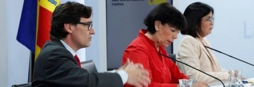 FOTOGRAFÍA. MADRID (ESPAÑA), 7.08.2020. Vuelta al Cole del curso escolar 2020-2021 en España ante los rebrotes masivos del covid 19 en el país. Efe