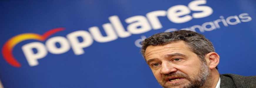 FOTOGRAFÍA. MADRID (ESPAÑA), AÑO 2020. El diputado del PP y vicesecretario de Participación del PP Jaime de Olano, en rueda de prensa. Efe