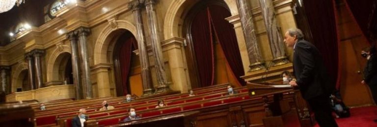 La minoría separatista en Cataluña se acojona y rectifica sus injurias a la Monarquías y a España