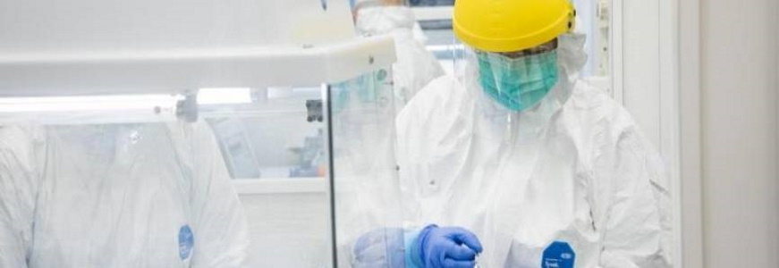 FOTOGRAFÍA. ZURICH (SUIZA), AGOSTO 2020. Sala limpia del Instituto de Medicina Evolutiva de la Universidad de Zurich en la que se examinaron los esqueletos en busca de genomas antiguos. Efe