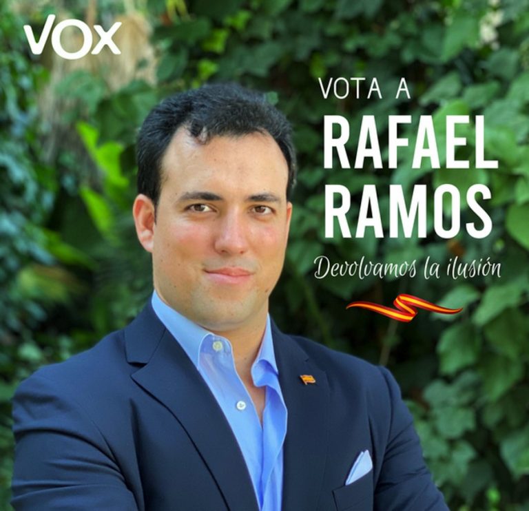 Primarias (CEP) VOX Alicante. La candidatura de Rafael Ramos Rodríguez celebra su mitin central de campaña