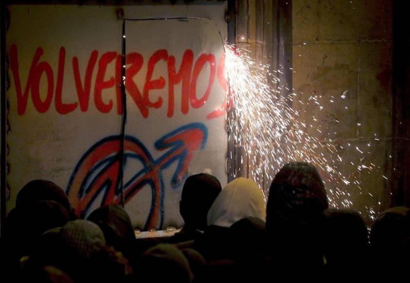 FOTOGRAFÍA. CASABERMEJA (ESPAÑA), 23.09.2020. Un herido en una pelea masiva entre okupas y vecinos en Casabermeja. Efe