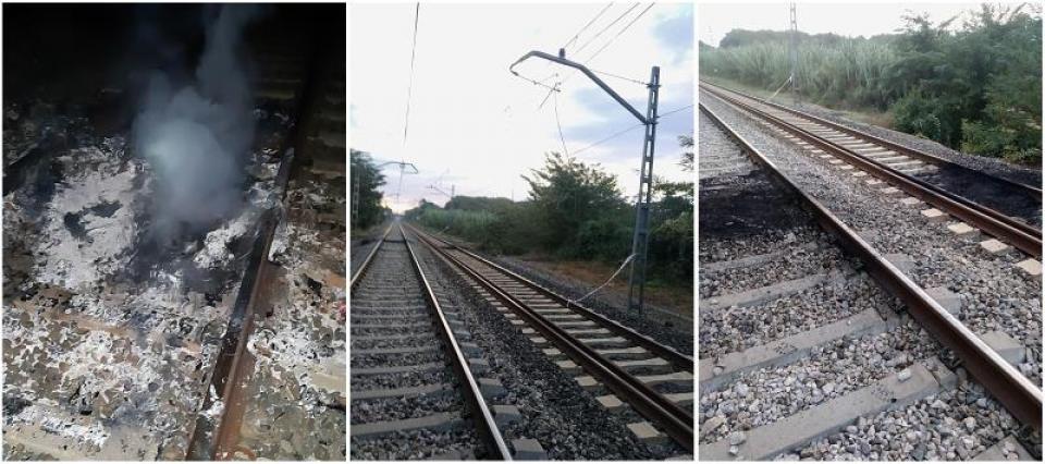 FOTOGRAFÍA. CATALUÑA (ESPAÑA), 11.09.2020. Un combo de fotografía de la Jornada del Día de Cataluña muestras a Varios actos vandálicos. Diada 2020. Efe