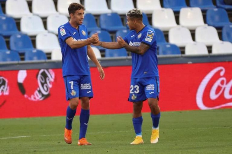 El acierto de Jaime Mata y una aparición de David Soria proporciona a Getafe 3 puntos ante Osasuna (1-0)